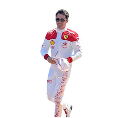 2023 Charles Leclerc Monaco GP F1 Scuderia Ferrari Race Suit