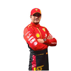 Special Ferrari Race Suit Carlos Saniaz 2023 F1 Spain GP