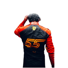 Special Ferrari Race Suit Carlos Saniaz 2023 F1 Spain GP