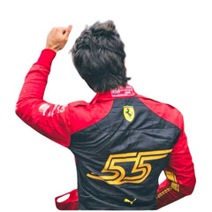 Special Ferrari Race Suit Carlos Saniaz 2023 F1 Spain GP