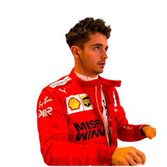 2020 Charles Leclerc Ferrari Mission Winnow F1 Racing Suit