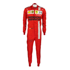 New Carlos Sainz Race Scuderia Ferrari F1 Suit 2021