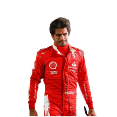 2023 Las Vegas Carlos Sainz Jr Scuderia Ferrari F1 Race Suit