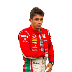 Charles Leclerc 2017 Formula 2 Race Suit Prema Power Team