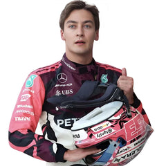Mercedes George Russell & Andrea Antonelli Kimi Miami GP 2025 Racing Suit