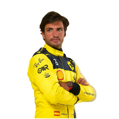 2022 Carlos Saniaz Ferrari F1 Race Suit- MONZA GP