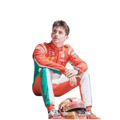 Charles Leclerc 2017 Formula 2 Race Suit Prema Power Team