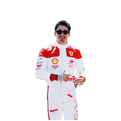 2023 Charles Leclerc Monaco GP F1 Scuderia Ferrari Race Suit