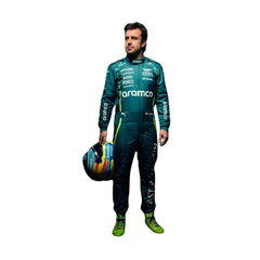 Aston Martin F1 Replica Suit with logos and detailing
