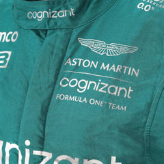 Back view of Lance Stroll 2022 Aston Martin Canadian GP F1 Racing Suit