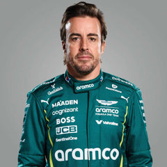 Premium Formula 1 Racing Suit Fernando Alonso 2025 Green Edition