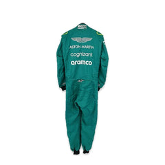 Sponsor patches on Lance Stroll Canadian GP 2022 F1 Suit