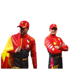Special Ferrari Race Suit Carlos Saniaz 2023 F1 Spain GP