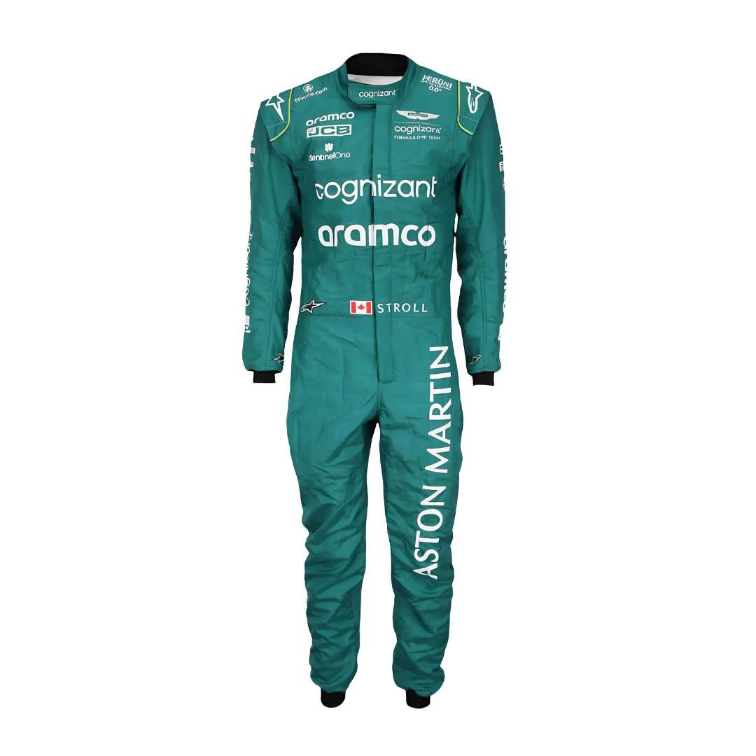 Lance Stroll 2023 Miami GP F1 Racing Suit Team Aston Martin