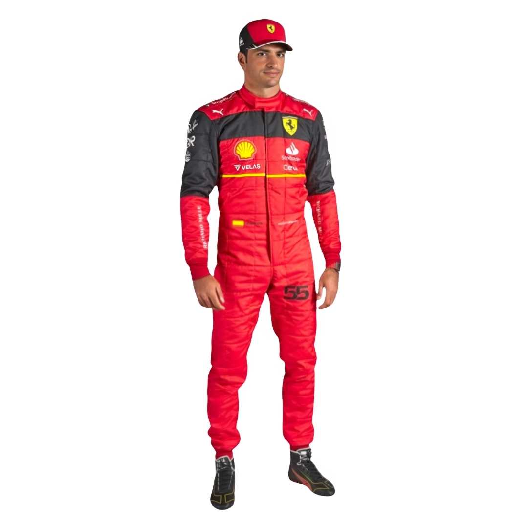 2022 Carlos Sainz Scuderia Ferrari F1 Racing Suit