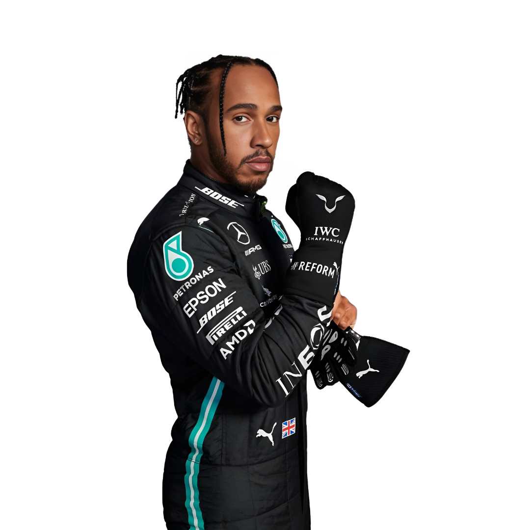 F1 Racing Costume Worn by George Russell & Lewis Hamilton – 2024