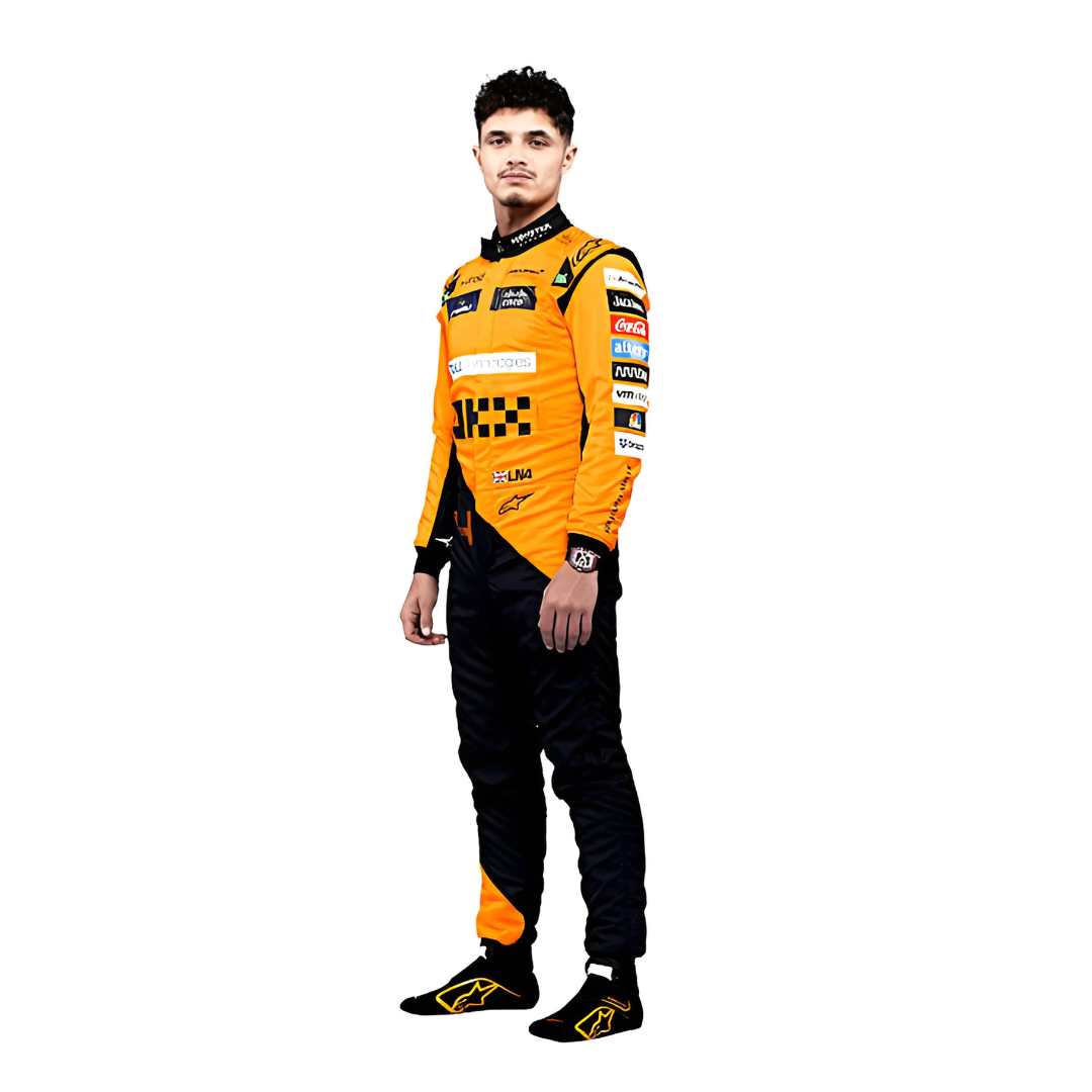 2024 New McLeran Lando Norris F1 Racing Suit
