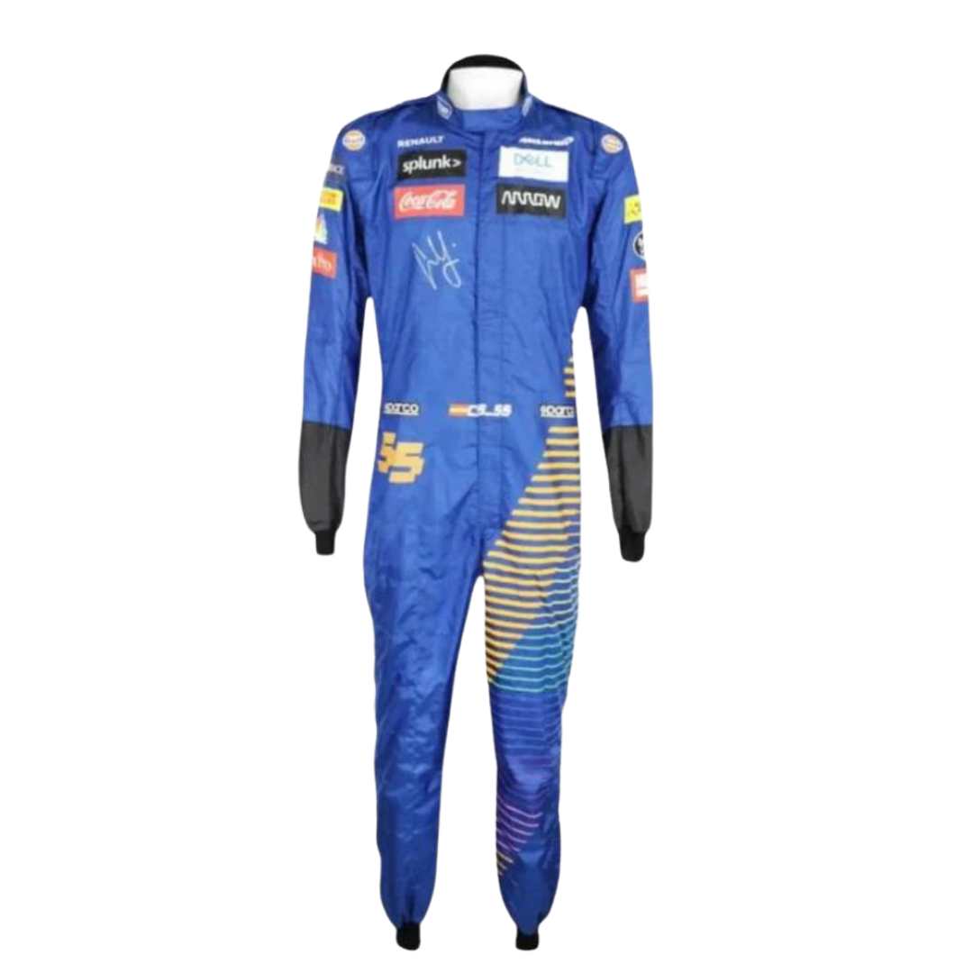 2020 Formula 1 Race Costume Carlos Sainz Mcleran