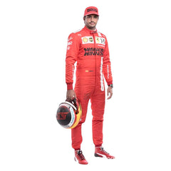New Carlos Sainz Race Scuderia Ferrari F1 Suit 2021