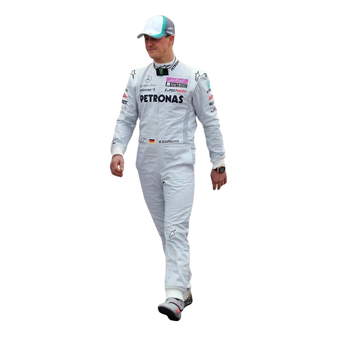 Michael Schumacher 2010 F1 Racing Suit