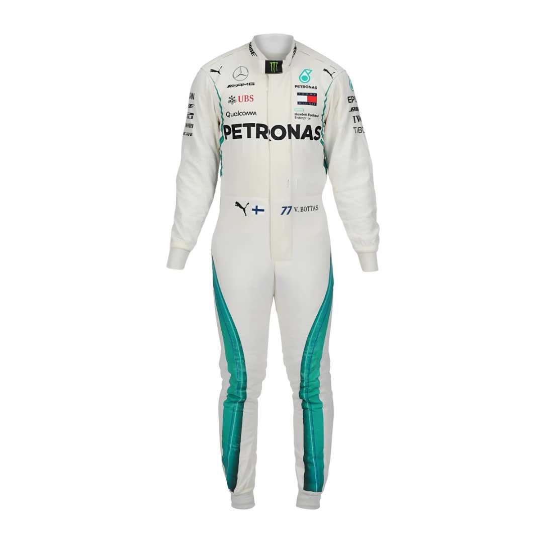 Valtteri Bottas 2018 F1 Racing Suit Team Mercedes