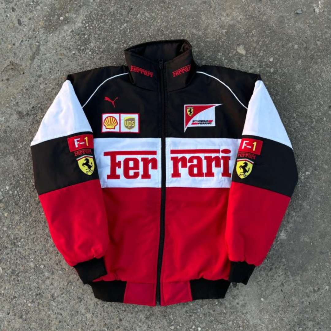 Red & White Ferrari Jacket