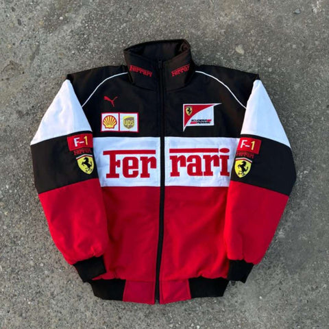 Red & White Ferrari Jacket