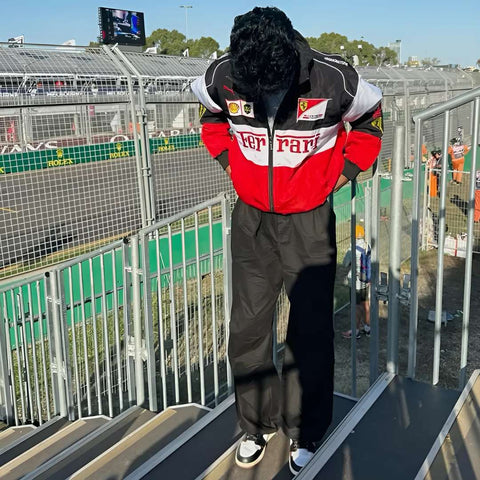 Red & White Ferrari Jacket