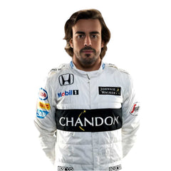 Costume Formual 1 Racing Fernando Alonso Mclaren 2016