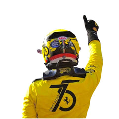 2022 Carlos Saniaz Ferrari F1 Race Suit- MONZA GP