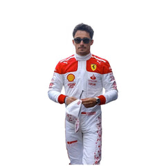 2023 Charles Leclerc Monaco GP F1 Scuderia Ferrari Race Suit