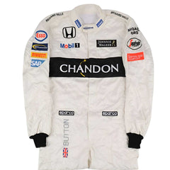 Costume Formual 1 Racing Jenson Button Mclaren 2016