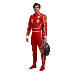 New Carlos Sainz Scuderia Ferrari 2024 Race Suit
