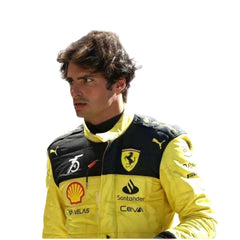 2022 Carlos Saniaz Ferrari F1 Race Suit- MONZA GP