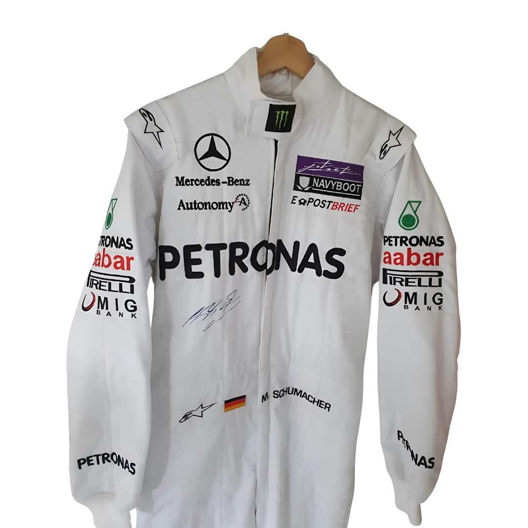Michael Schumacher 2011 F1 Racing Suit