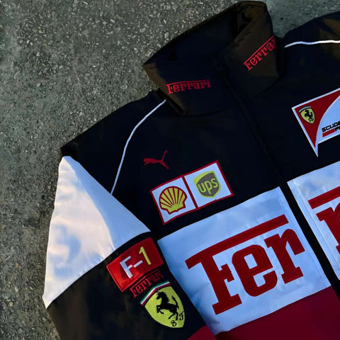 Red & White Ferrari Jacket