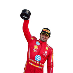 2024 Carlos Sainz Jr Monaco GP Scuderia Ferrari HP F1 Team Racing Suit