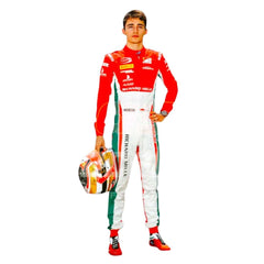 Charles Leclerc 2017 Formula 2 Race Suit Prema Power Team
