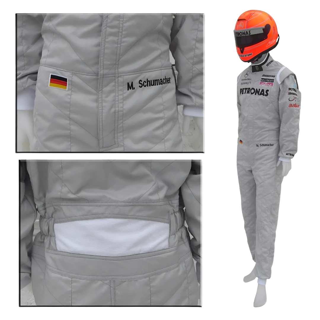 Michael Schumacher 2010 F1 Racing Suit