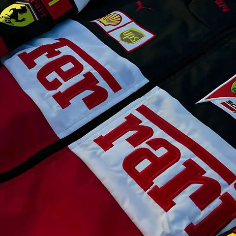 Red & White Ferrari Jacket