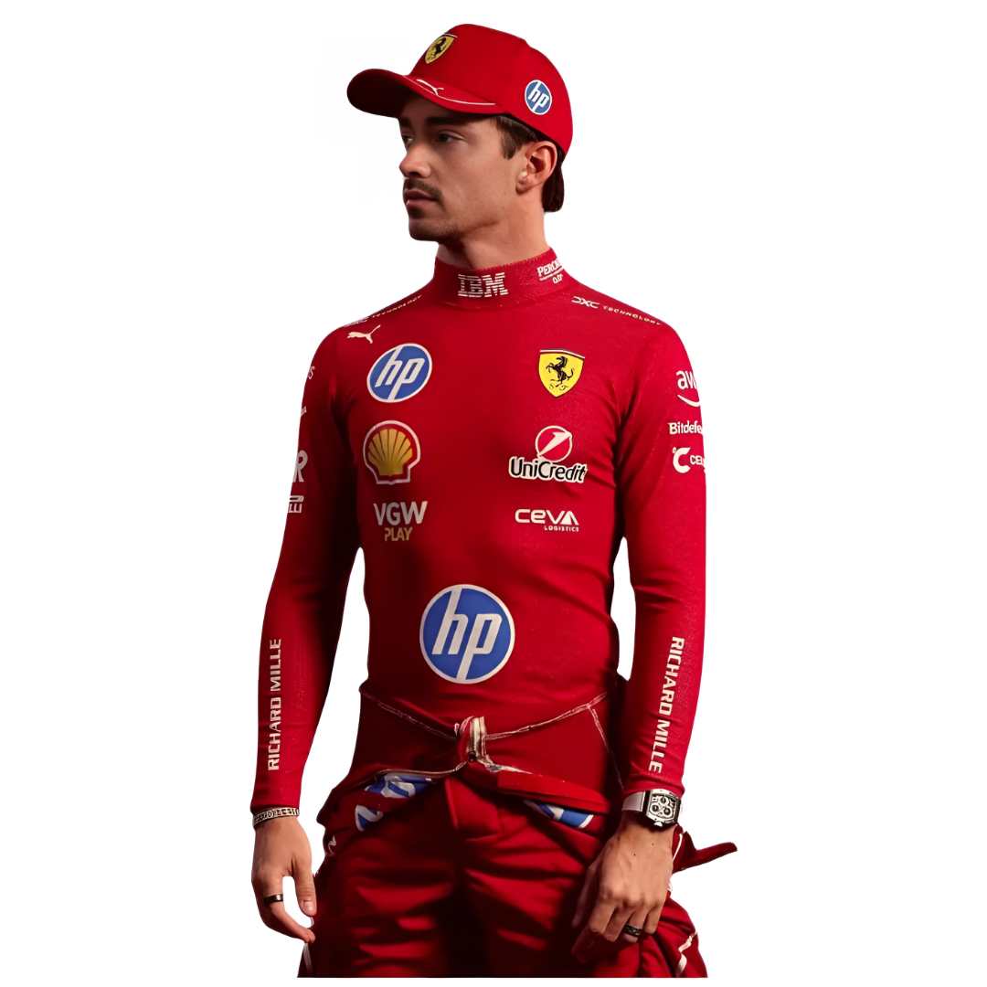 Puma for Scuderia Ferrari HP Charles Leclerc Monza 2025 Racing Suit