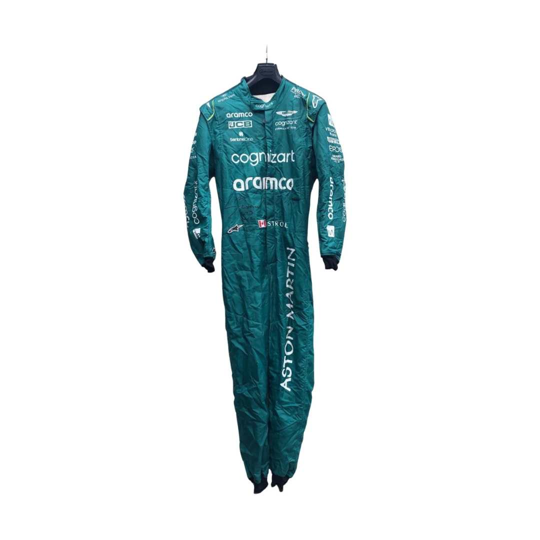 Lance Stroll 2023 Miami GP F1 Racing Suit Team Aston Martin