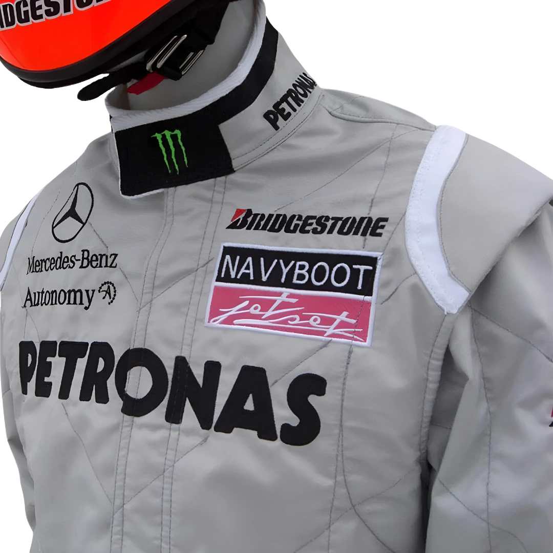 Michael Schumacher 2010 F1 Racing Suit