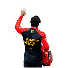 Special Ferrari Race Suit Carlos Saniaz 2023 F1 Spain GP