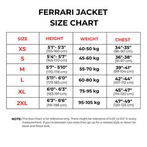 Red & White Ferrari Jacket